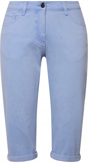 Ulla Popken Capri Boyfriend Jeans Blue - Jeans & Broeken in Grote Maten – Plus Size - 