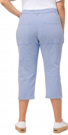 Ulla Popken Capri Boyfriend Jeans Blue - Jeans & Broeken in Grote Maten – Plus Size - 