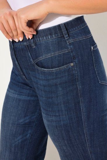 Ulla Popken Bootcut Stretch Fit Jeans Blue - Ulla Popken - Ulla Popken Grote Maten Kleding