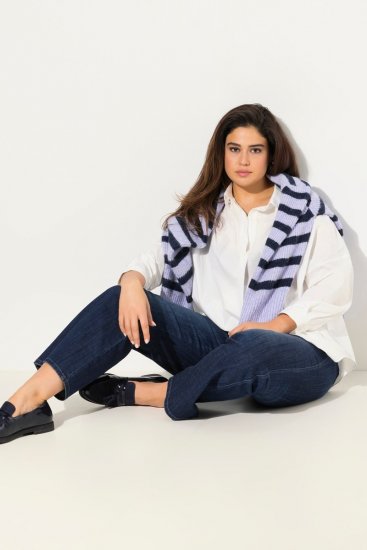 Ulla Popken Bootcut Stretch Fit Jeans Blue - Ulla Popken - Ulla Popken Grote Maten Kleding