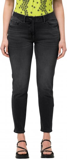 Ulla Popken Push Up Stretch Fit Jeans Blue - Jeans & Broeken in Grote Maten – Plus Size - 