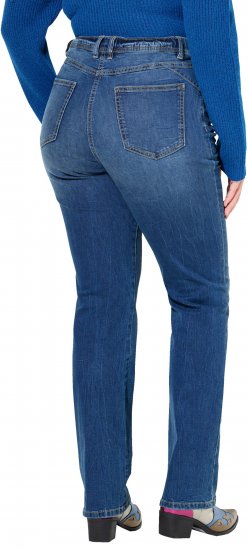 Ulla Popken Wide Leg Mandy Jeans Blue - Jeans & Broeken in Grote Maten – Plus Size - 