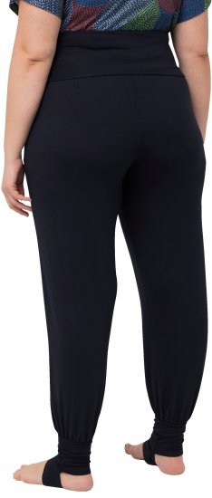 Ulla Popken Stirrup Yoga Pants Navy - Jeans & Broeken in Grote Maten – Plus Size - 