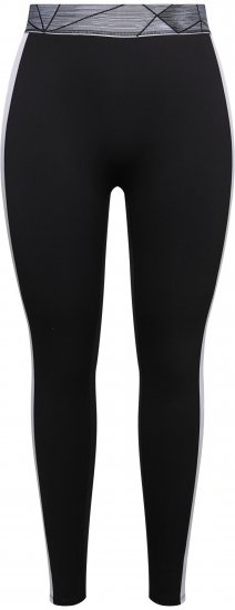 Ulla Popken High Waisted Leggings Black - Jeans & Broeken in Grote Maten – Plus Size - 
