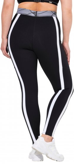 Ulla Popken High Waisted Leggings Black - Jeans & Broeken in Grote Maten – Plus Size - 