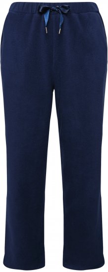 Ulla Popken Fleece Loungewear Pants Night Blue - Jeans & Broeken in Grote Maten – Plus Size - 