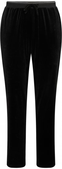 Ulla Popken Velvet Leggings Black - Jeans & Broeken in Grote Maten – Plus Size - 