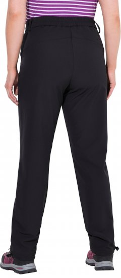 Ulla Popken Triple Function Comfort Waist Softshell Pants Black - Jeans & Broeken in Grote Maten – Plus Size - 