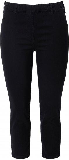 Ulla Popken Cropped Jeggings Black - Jeans & Broeken in Grote Maten – Plus Size - 