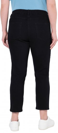Ulla Popken Cropped Jeggings Black - Jeans & Broeken in Grote Maten – Plus Size - 