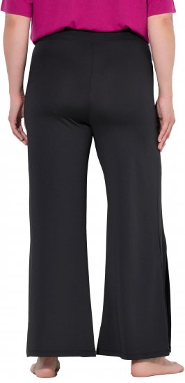 Ulla Popken Split Leg Uv Protective Pants Black - Jeans & Broeken in Grote Maten – Plus Size - 