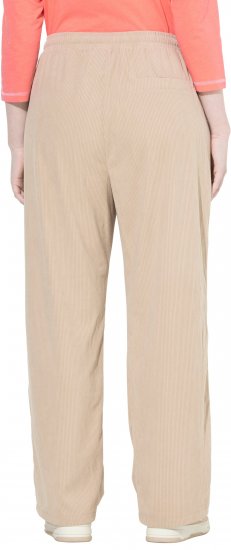 Ulla Popken Corduroy Elastic Waist Pants Brown - Jeans & Broeken in Grote Maten – Plus Size - 