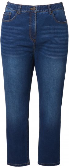 Ulla Popken Versatile Zip Off Leg Quick Dry Stretch Pants Navy Blue - Jeans & Broeken in Grote Maten – Plus Size - 
