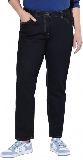 Ulla Popken Stretch Fit Boyfriend Jeans Denim Blue - Jeans & Broeken in Grote Maten – Plus Size - 