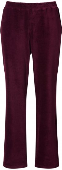 Ulla Popken Corduroy Elastic Waist Pants Brown - Jeans & Broeken in Grote Maten – Plus Size - 
