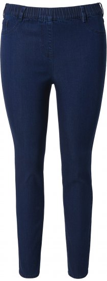 Ulla Popken Denim Five Pocket Jeggings Denim Blue - Jeans & Broeken in Grote Maten – Plus Size - 