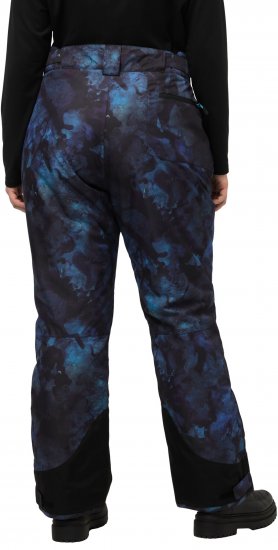 Ulla Popken Functional Trousers Ski Trousers Waterproof Velcro Closure Navy - Jeans & Broeken in Grote Maten – Plus Size - 