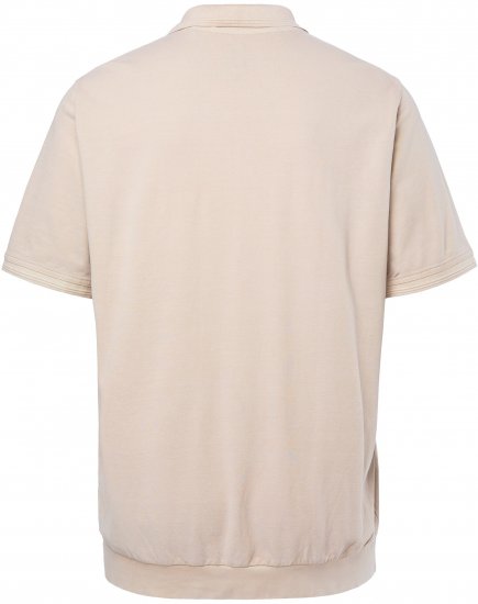 JP1880 Polo Shirt Short Sleeve Pique Dark Dusty Pink - Polo shirts - Grote Maten Poloshirts Heren