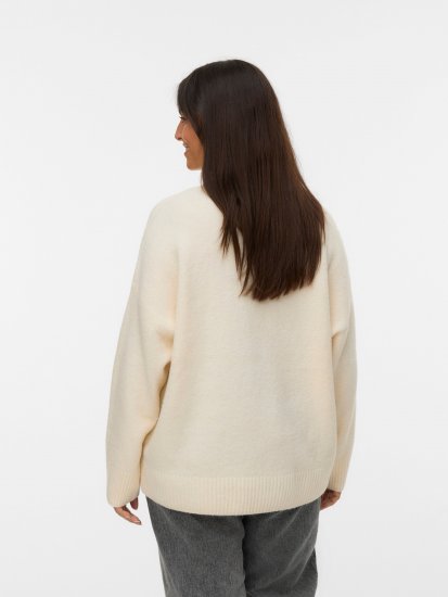 Vero Moda Boom Long Sleeve Pullover Birch - Gebreide truien - 