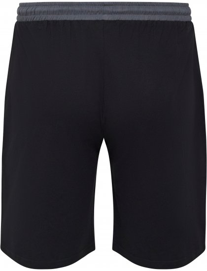 North Latitude Pyjama Shorts Black - Pyjama's en Loungewear - Grote Maten Pyjama Heren