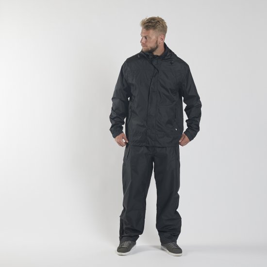 North Latitude Rain Jacket Black TALL - Sportkleding & outdoor - Grote Maten Sportkleding Heren