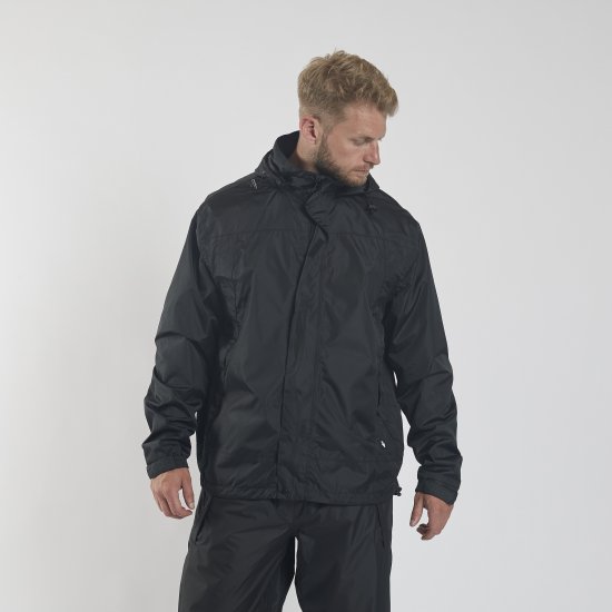 North Latitude Rain Jacket Black TALL - Sportkleding & outdoor - Grote Maten Sportkleding Heren