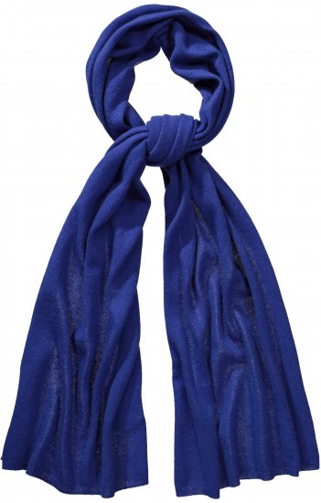 Ulla Popken Virgin Wool Cashmere Mix Scarf Deep Aqua - Modni dodaci - 