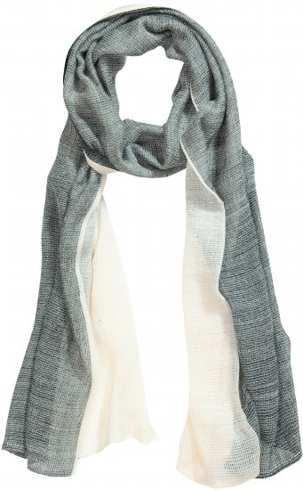 Ulla Popken Two Tone Scarf Grey - Modni dodaci - 