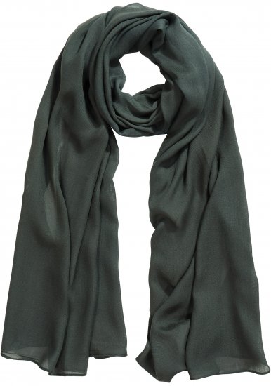 Ulla Popken Lightweight Scarf Olive Grey - Modni dodaci - 