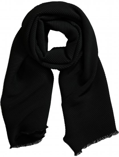 Ulla Popken Pleated Lightweight Scarf Navy - Modni dodaci - 
