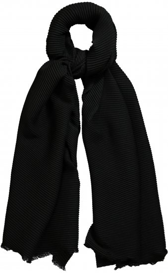 Ulla Popken Pleated Lightweight Scarf Navy - Modni dodaci - 