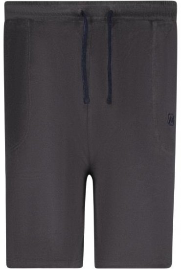 Adamo Terry Shorts Dark Grey - Alle kleding - Herenkleding in grote maten