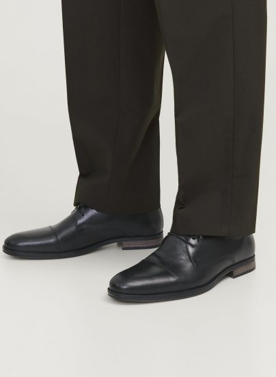 Jack & Jones Raymond Leather Shoes Anthracite - Herenschoenen 40-52 - 
