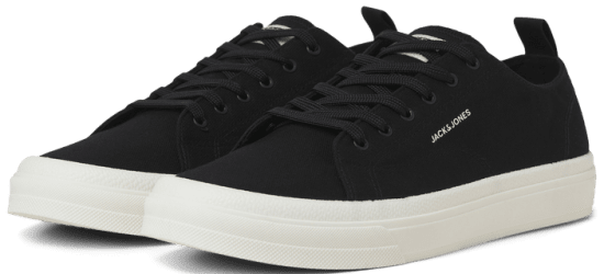 Jack & Jones Bayswater Canvas Sneakers Anthracite - Herenschoenen 40-52 - 