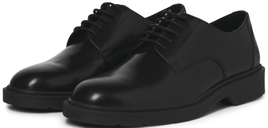 Jack & Jones Dax Leather Lace Shoes Anthracite - Herenschoenen 40-52 - 