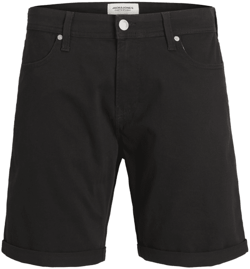 Jack & Jones Rick Dylan Original Shorts Black - Korte broeken - Grote Maten Korte Broeken Heren