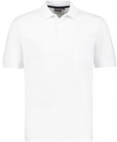 Adamo 139311 Poloshirt RF White - Polo shirts - Grote Maten Poloshirts Heren