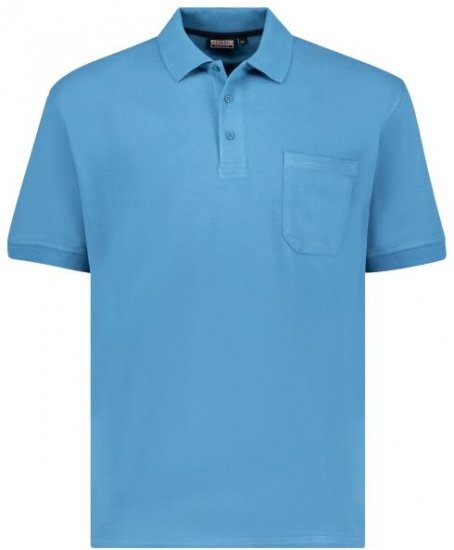 Adamo 139311 Poloshirt RF Petrol Blue - Polo shirts - Grote Maten Poloshirts Heren