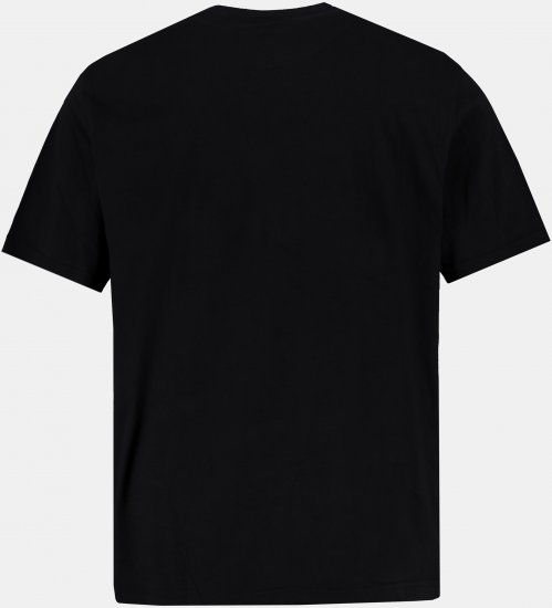 JP1880 Rolling Stones Graphic Comfort Fit Band T-Shirt Black - T-shirts - Grote Maten T-shirts Heren