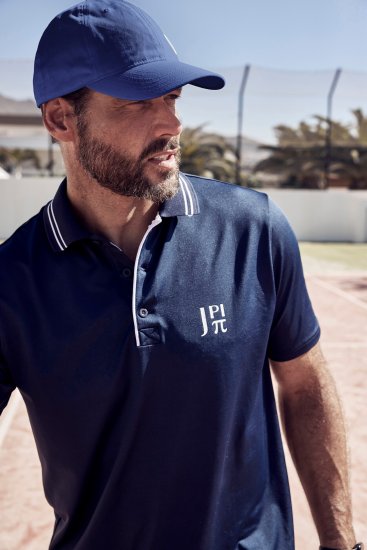JP1880 QuickDry ProLine Tennis Polo Shirt Dark Blue - Sportkleding & outdoor - Grote Maten Sportkleding Heren