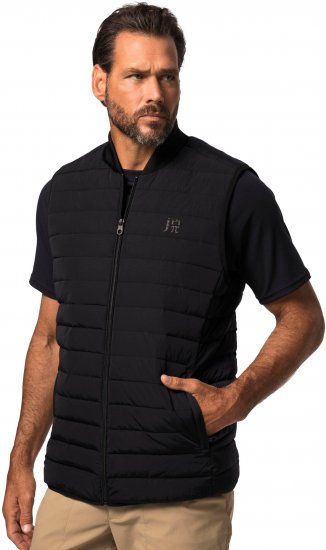 JP1880 Guilted College Collar Golf Vest Dark Navy - Sportkleding & outdoor - Grote Maten Sportkleding Heren