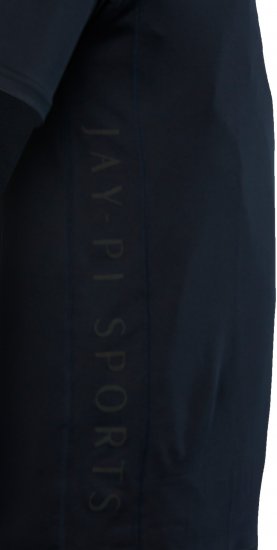 JP1880 QuickDry Side Prints Tennis T-Shirt Dark Navy - Sportkleding & outdoor - Grote Maten Sportkleding Heren