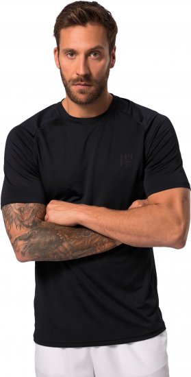 JP1880 QuickDry Side Prints Tennis T-Shirt Dark Navy - Sportkleding & outdoor - Grote Maten Sportkleding Heren