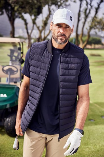 JP1880 Jay-Pi FLEXNAMIC® QuickDry Golfing T-Shirt Dark Navy - Sportkleding & outdoor - Grote Maten Sportkleding Heren