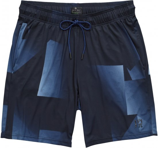 JP1880 FLEXNAMIC® GeoMotion Tennis Shorts Dark Blue - Sportkleding & outdoor - Grote Maten Sportkleding Heren