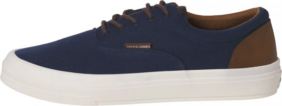 Jack & Jones Lington Canvas Sneakers Navy Blazer - Herenschoenen 40-52 - 