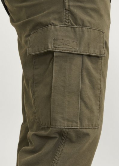 Jack & Jones KANE BARKLEY Cargopants Khaki - Jeans & broeken - Jeans & Broeken Grote Maten Heren
