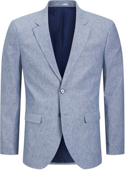 Jack & Jones Riviera Blazer Nautical Blue - Pakken - Grote Maten Kostuum Heren