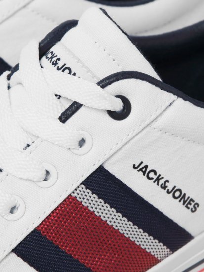 Jack & Jones Gorgon Sneakers Bright White - Herenschoenen 40-52 - 