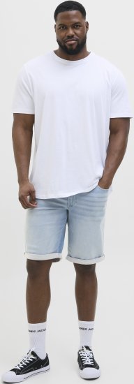 Jack & Jones Rick Icon I.K. Shorts Blue Denim - Korte broeken - Grote Maten Korte Broeken Heren
